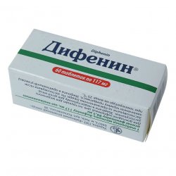 Дифенин (Фенитоин) таблетки 117мг №60 в Красноярске и области фото